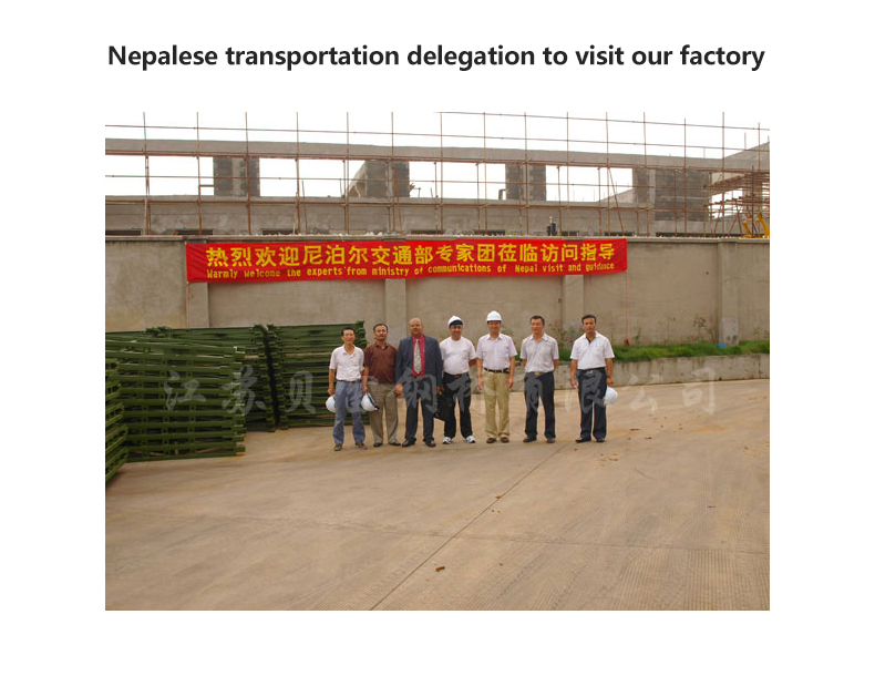 A delegation from Ministry of Transportation of Nepal came to visit our company