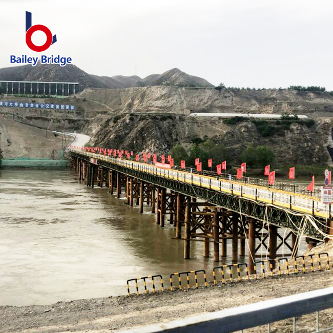Reinforced bailey bridge